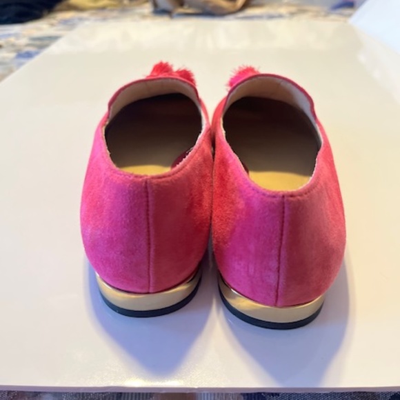 (*2 for $45) Talbots hot pink shoes - Size 6 - Picture 10 of 11